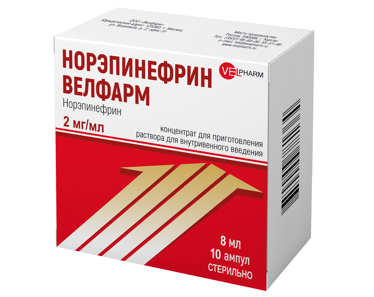 Norepinephrine Velpharm