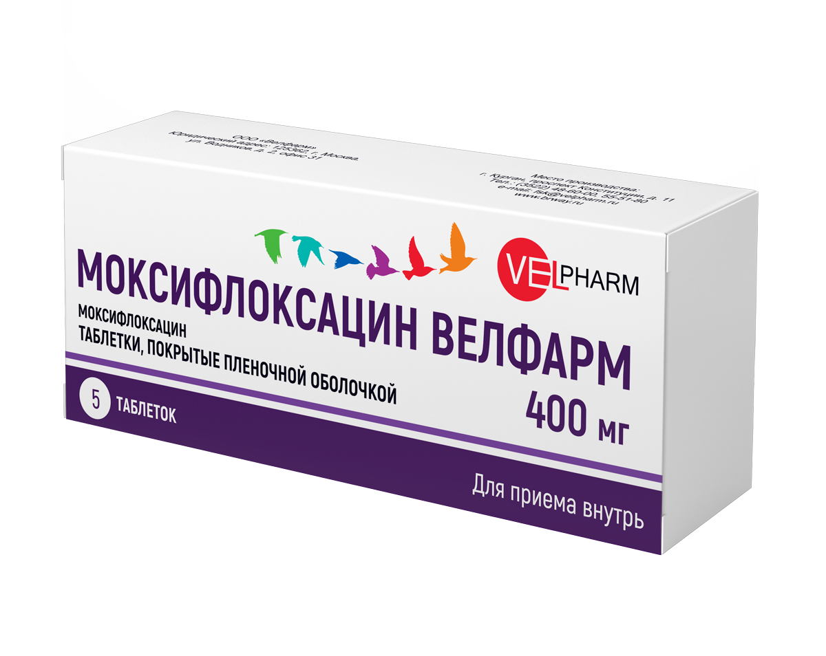 Moxifloxacin Velpharm